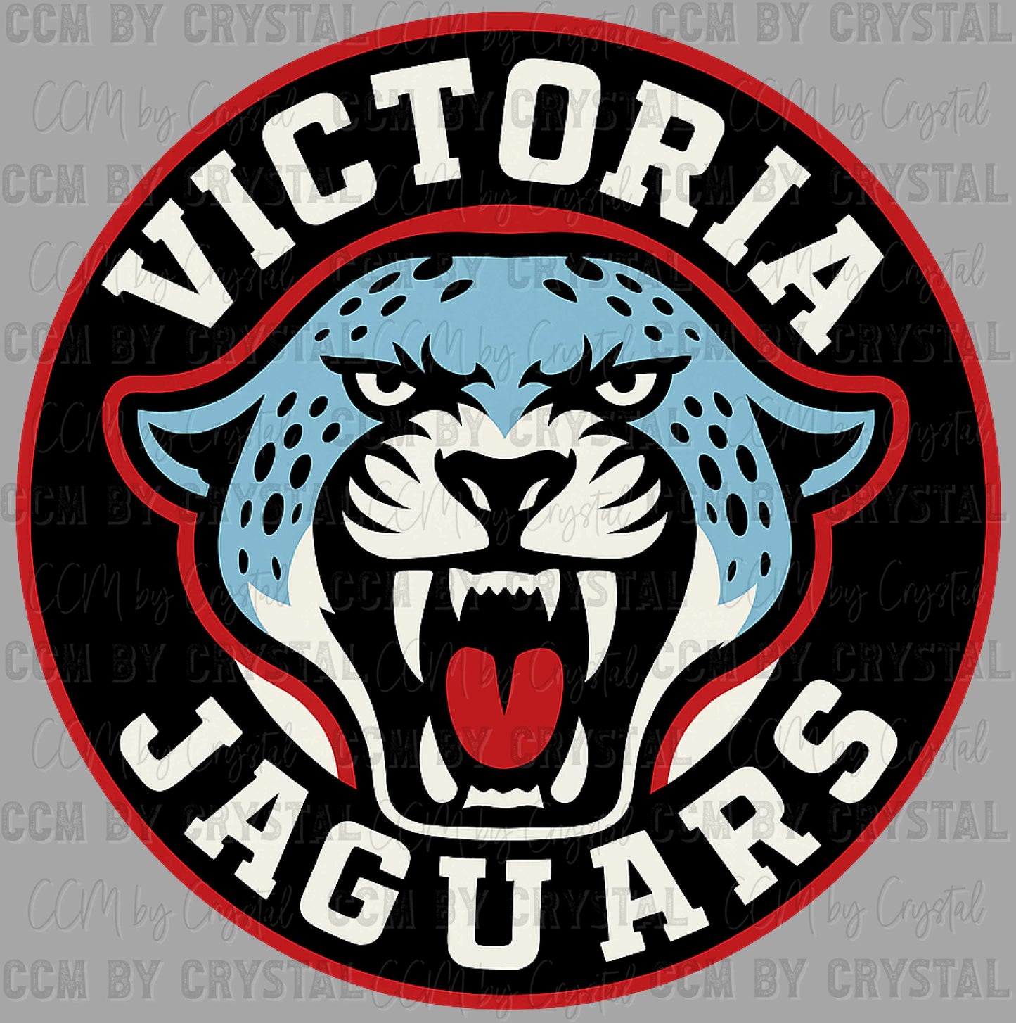 Victoria Jaguars Ready to Press Instant Peel DTF Transfers Sublimation Transfers