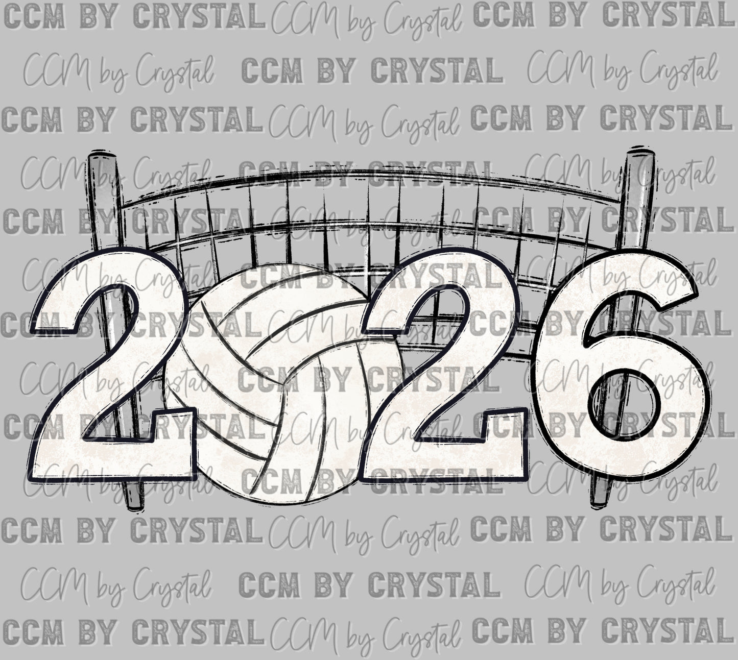 2026 Volleyball Ready to Press Transfer DTF Transfer Sublimation Transfer