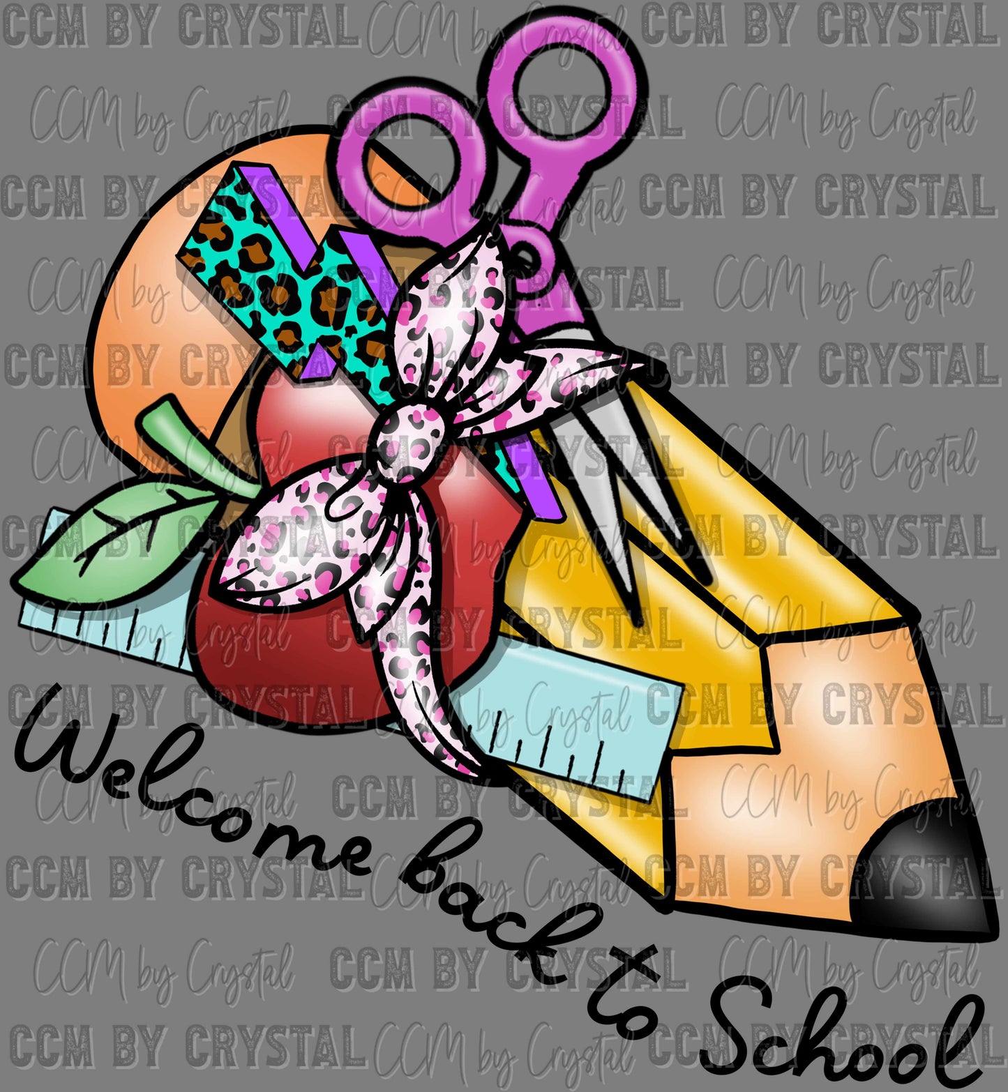 Welcome Back to School Teacher Student Ready to Press Transfer DTF Transfer Sublimation Transfer
