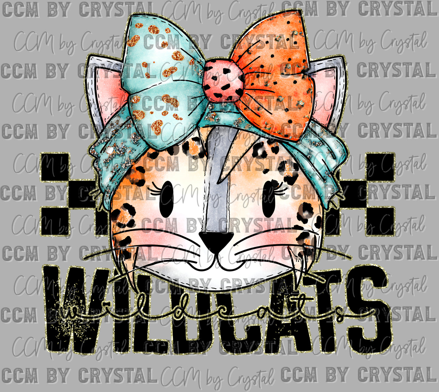 Wildcats Ready to Press Transfer DTF Transfer Sublimation Transfer