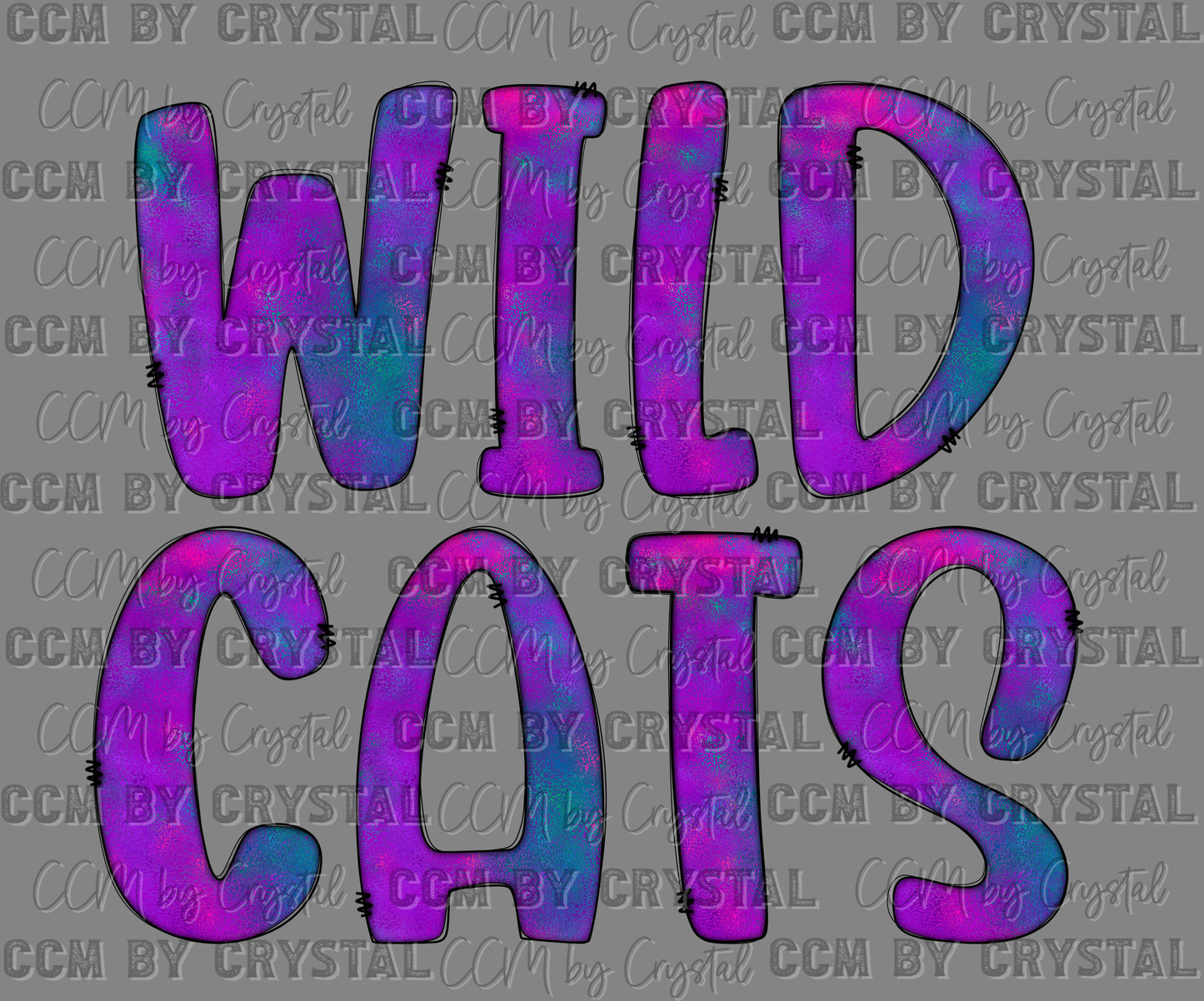 Wildcats Ready to Press Transfer DTF Transfer