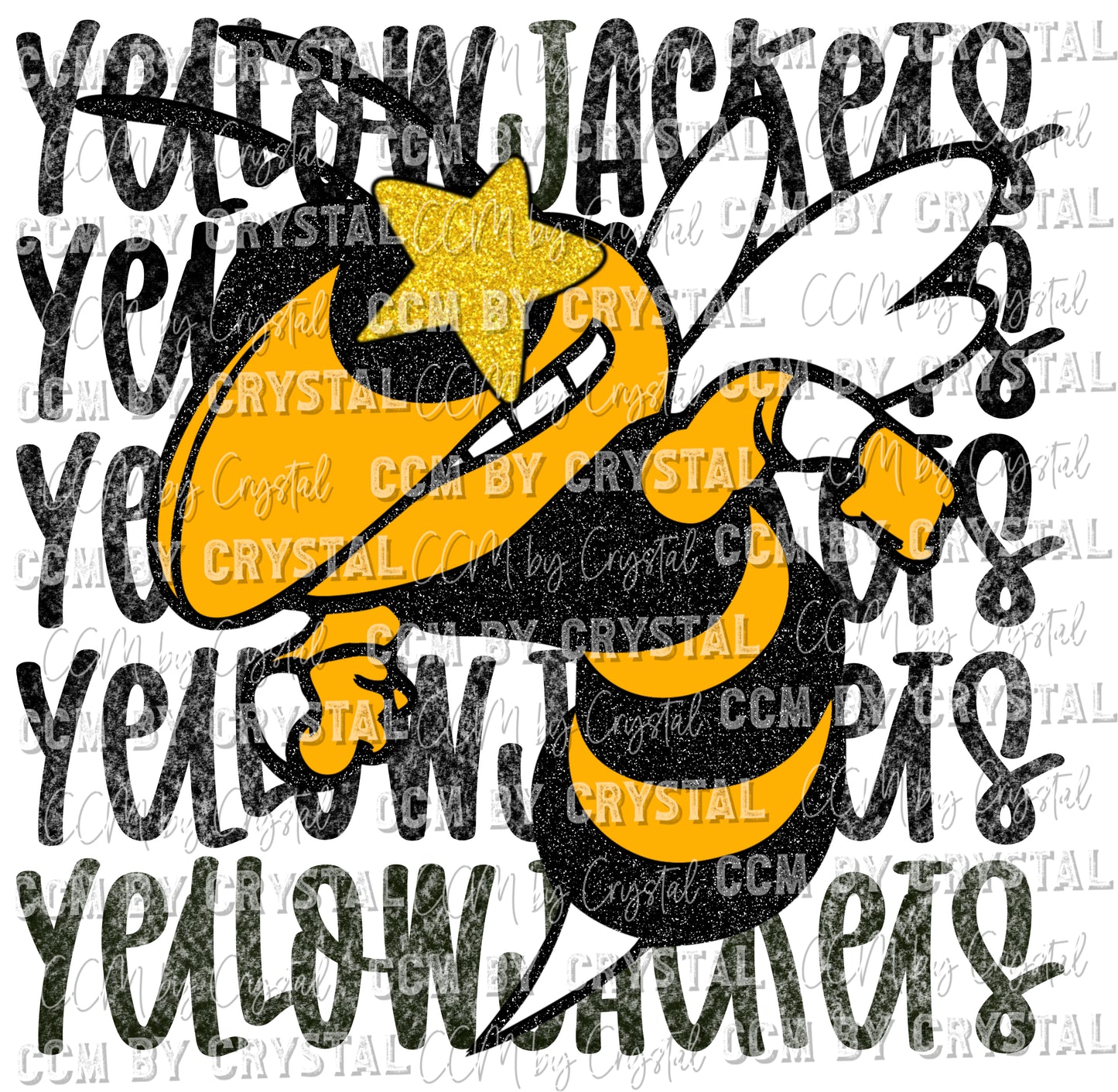 Yellowjackets Mascot Ready to Press Transfer