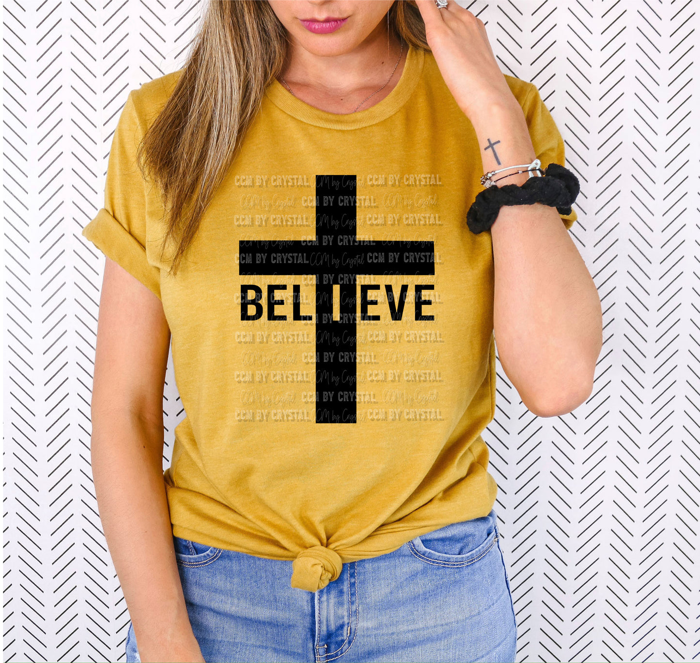 Believe Cross Christian Faith Ready to Press Transfer