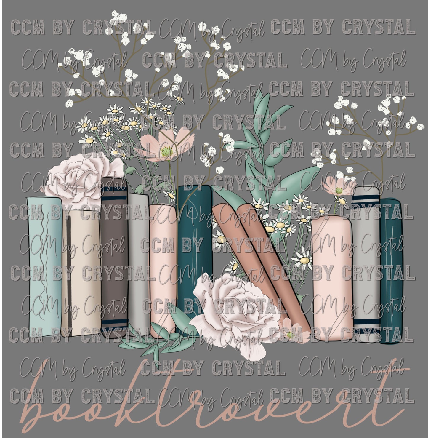 Booktrovert Reading Books Ready to Press Transfer