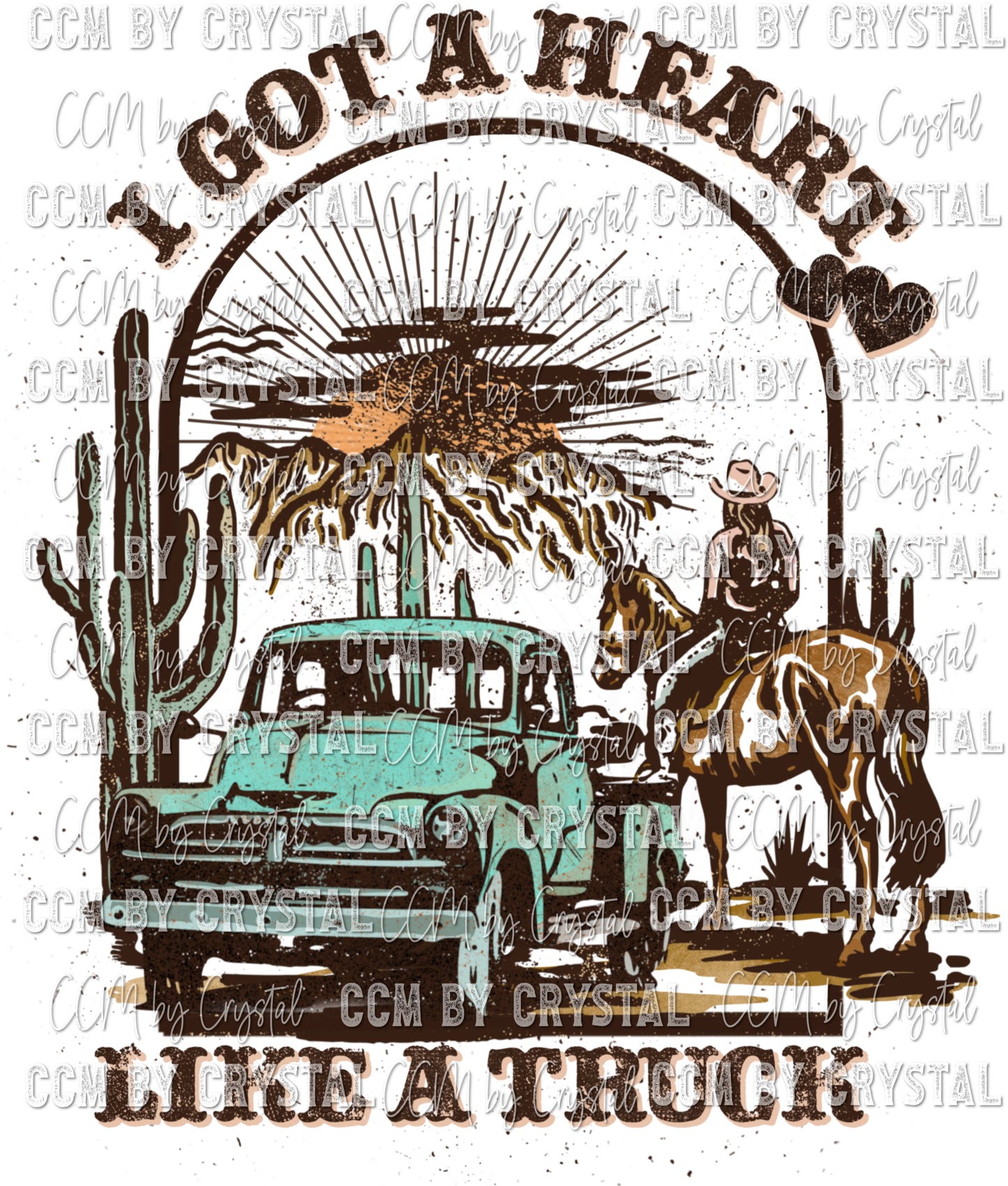 I Got a Heart Like a Truck Ready to Press Transfer