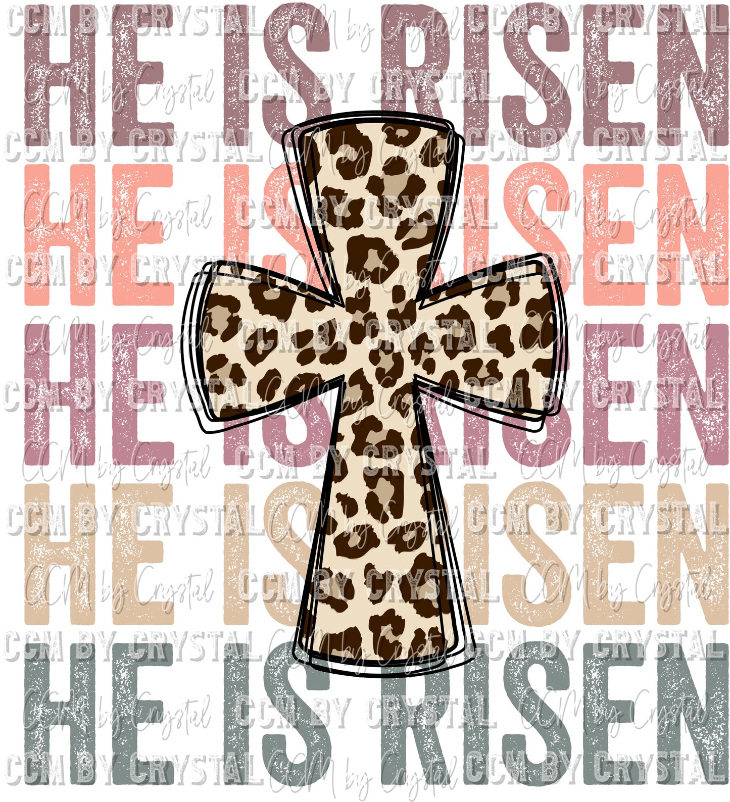 He is Risen Cross Eater Ready to Press Transfer