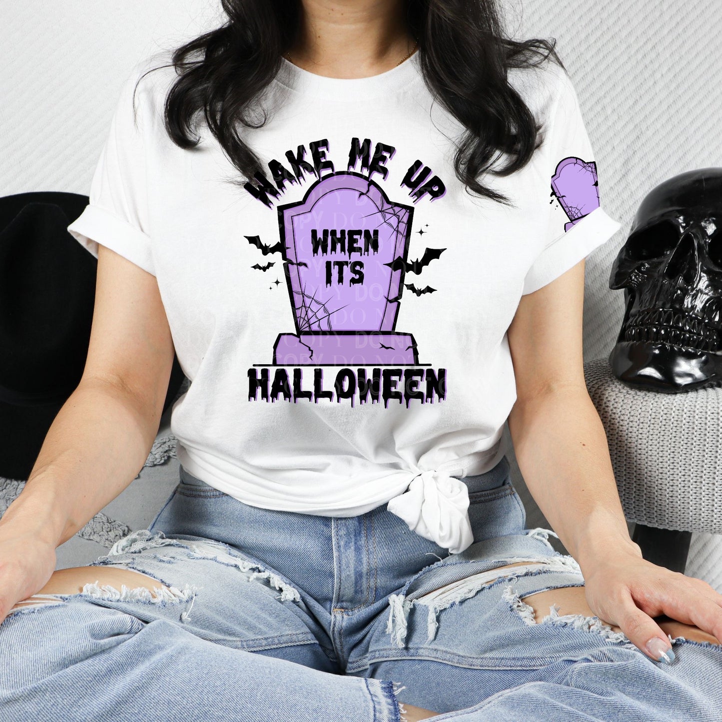 Wake Me Up When It's Halloween Ready to Press Transfer