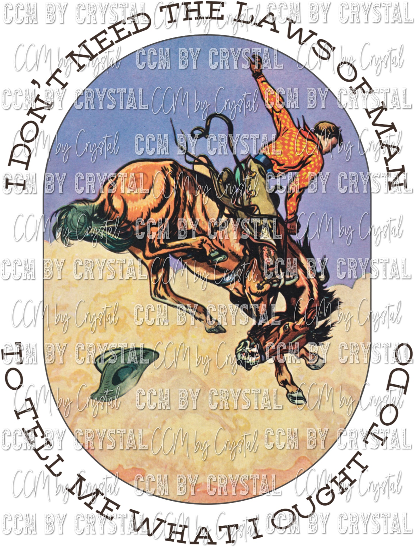 I Don't Need the Laws of Man Ready to Press Transfer