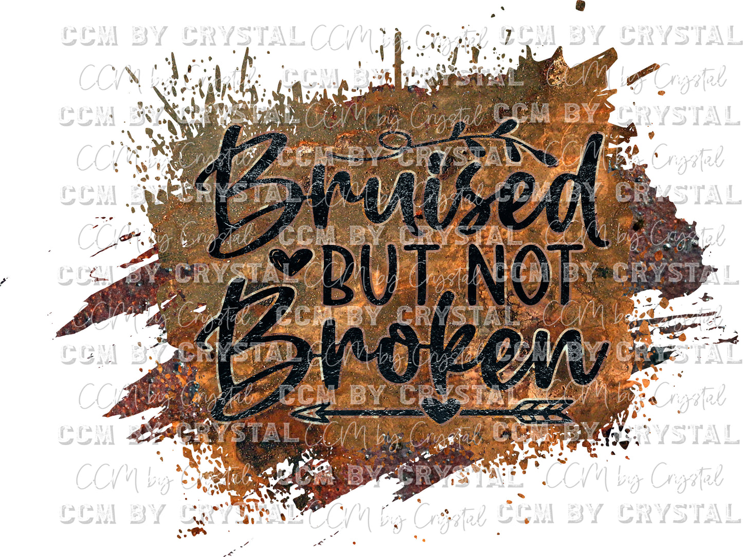 Bruised but Not Broken Ready to Press Transfer