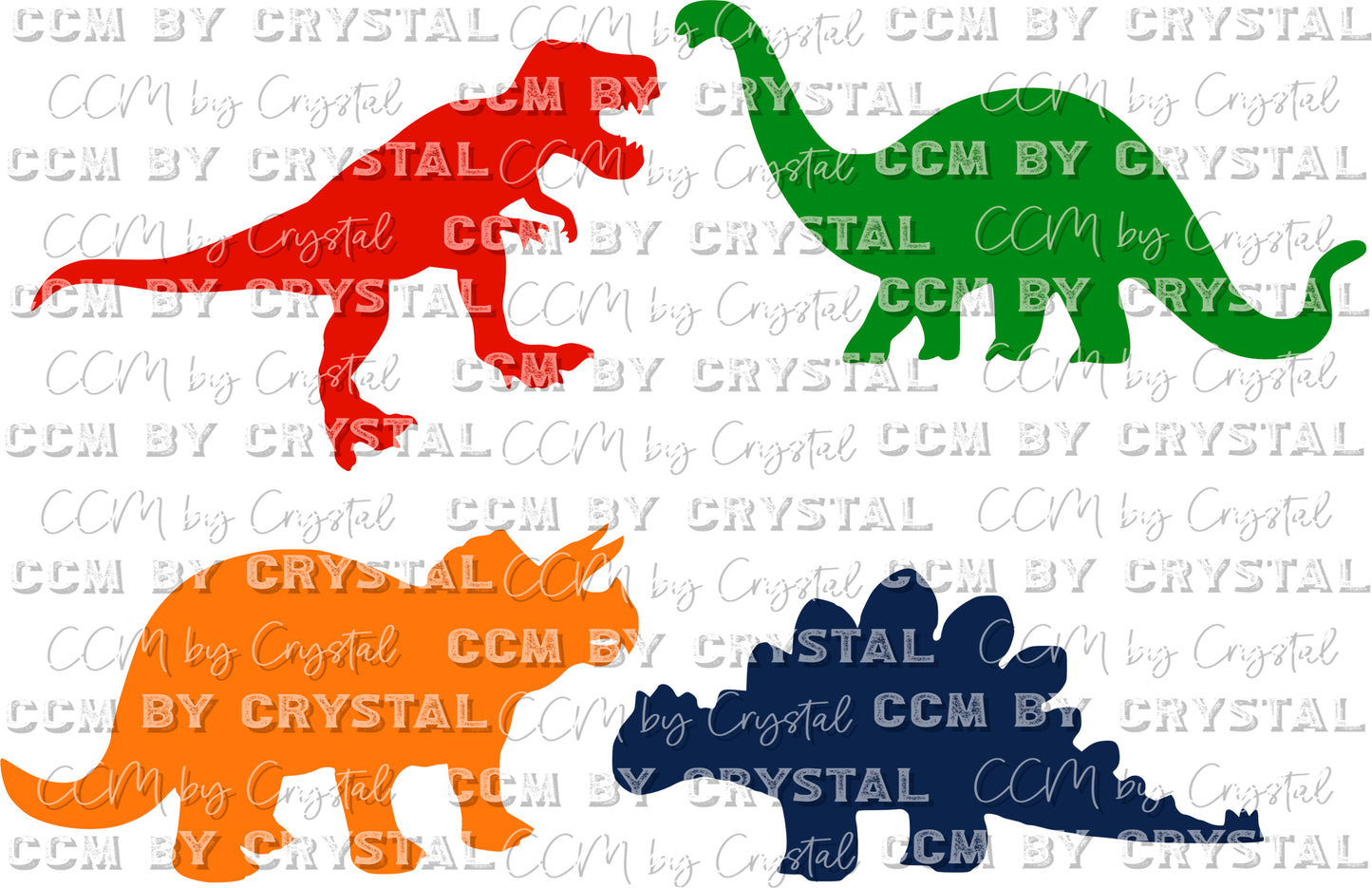 Dinosaur Silhouette SVG Digital Download