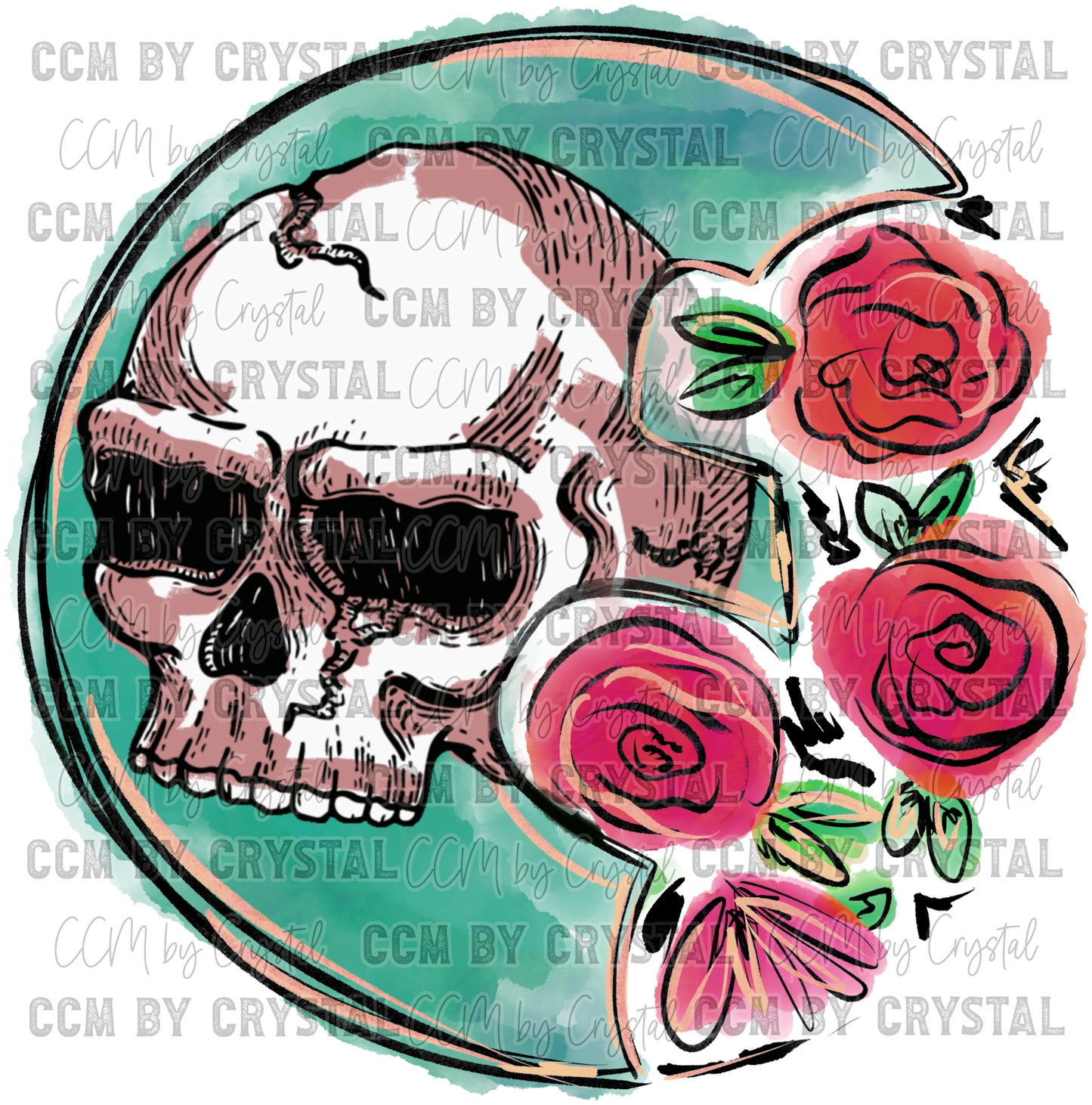 Floral Skull