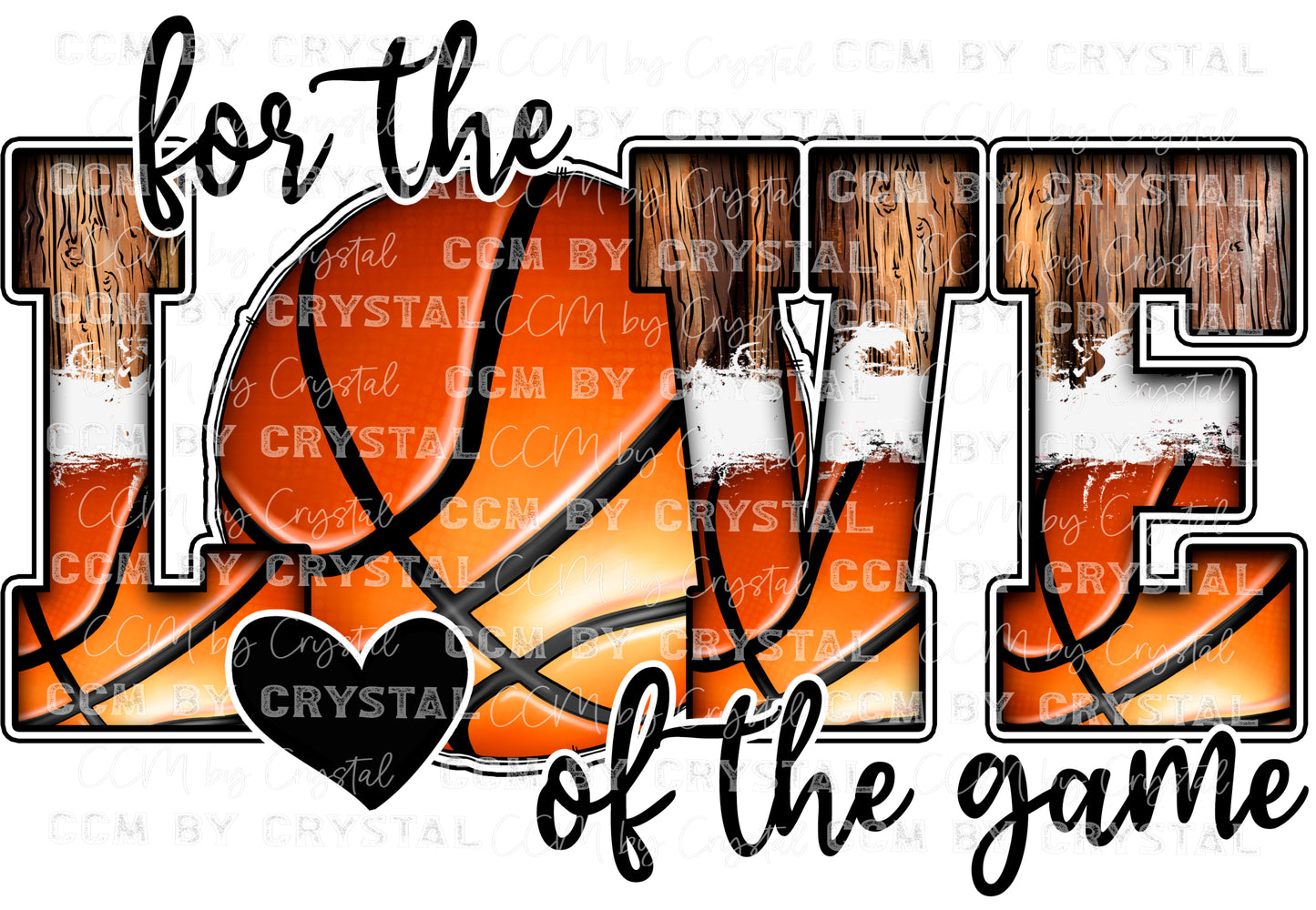 For the Love of the Game Basketball