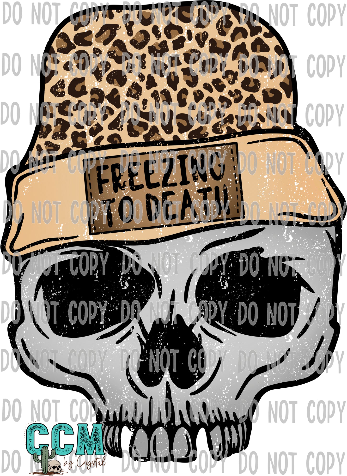 Freezing to Death Skellie Distressed