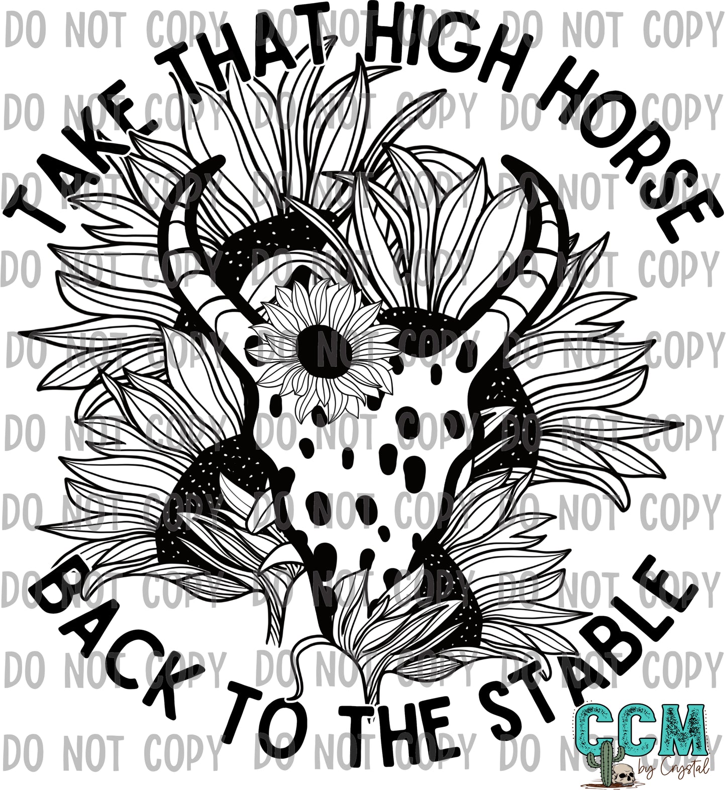 Take that High Horse Back to the Stable