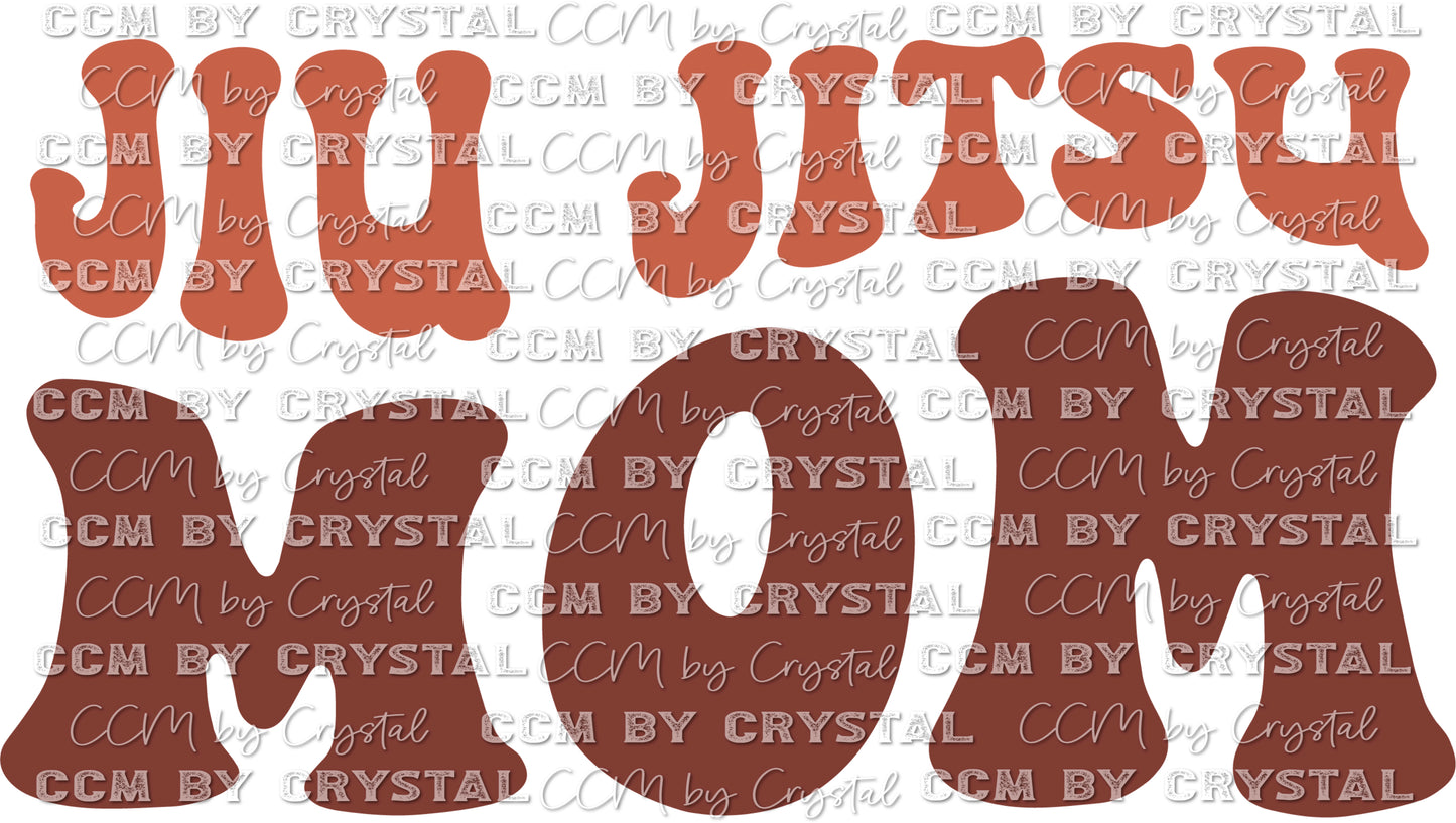 Jiu Jitsu Mom Ready to Press Transfer