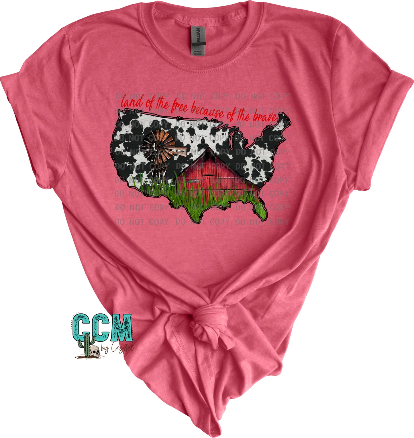 Land of the Free because of the Brave