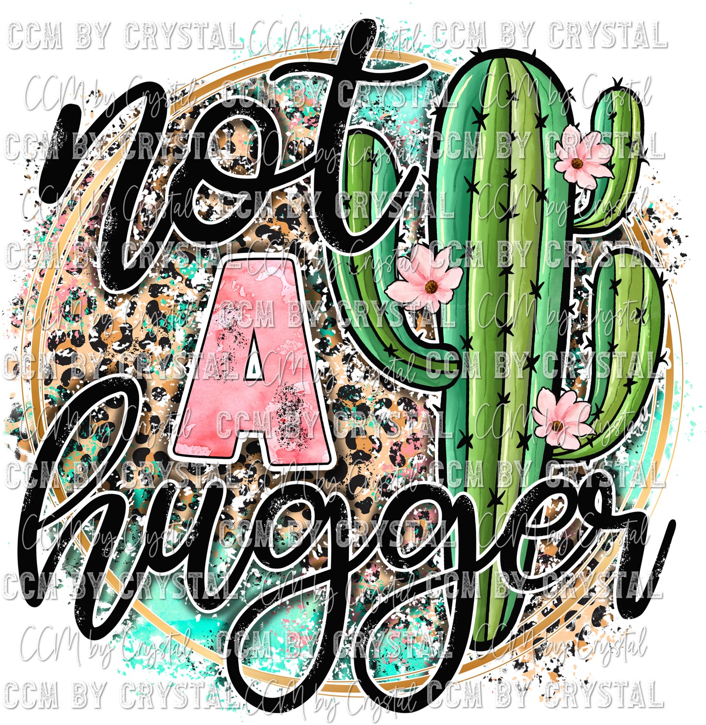 Not a Hugger Ready to Press Transfer