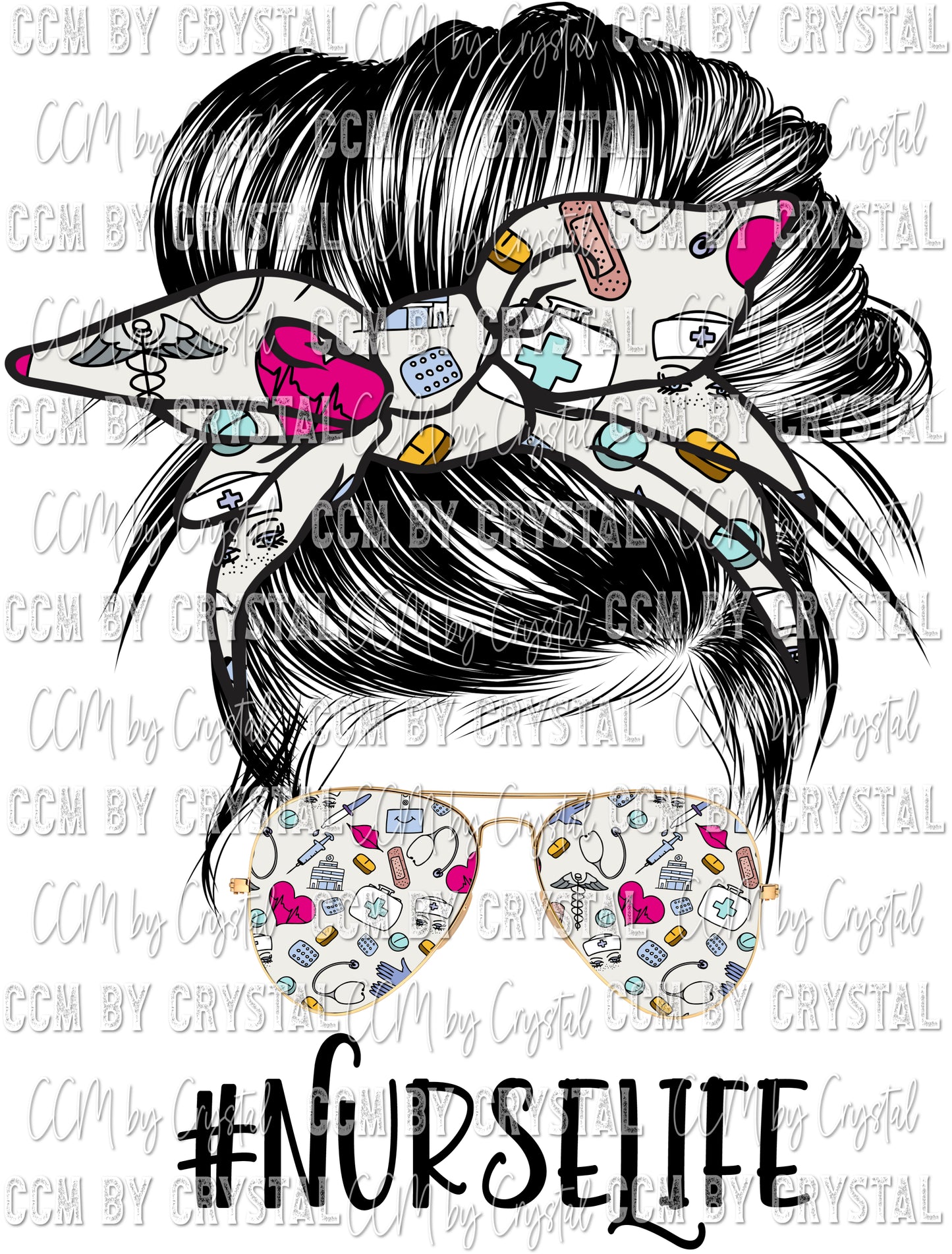 Nurse Life Ready to Press Transfer