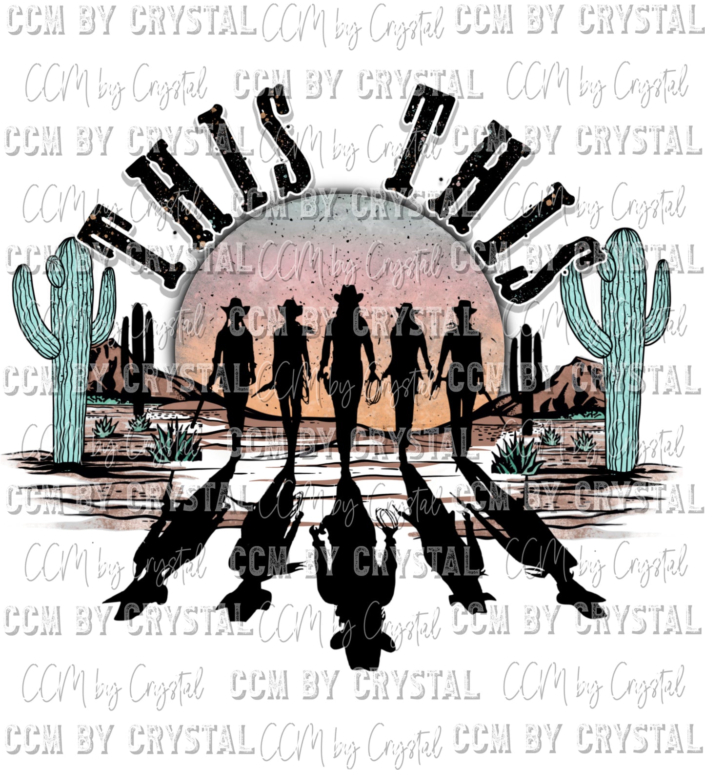 Pretty Girls Walk Like This Pocket Sleeve Ready to Press Transfer