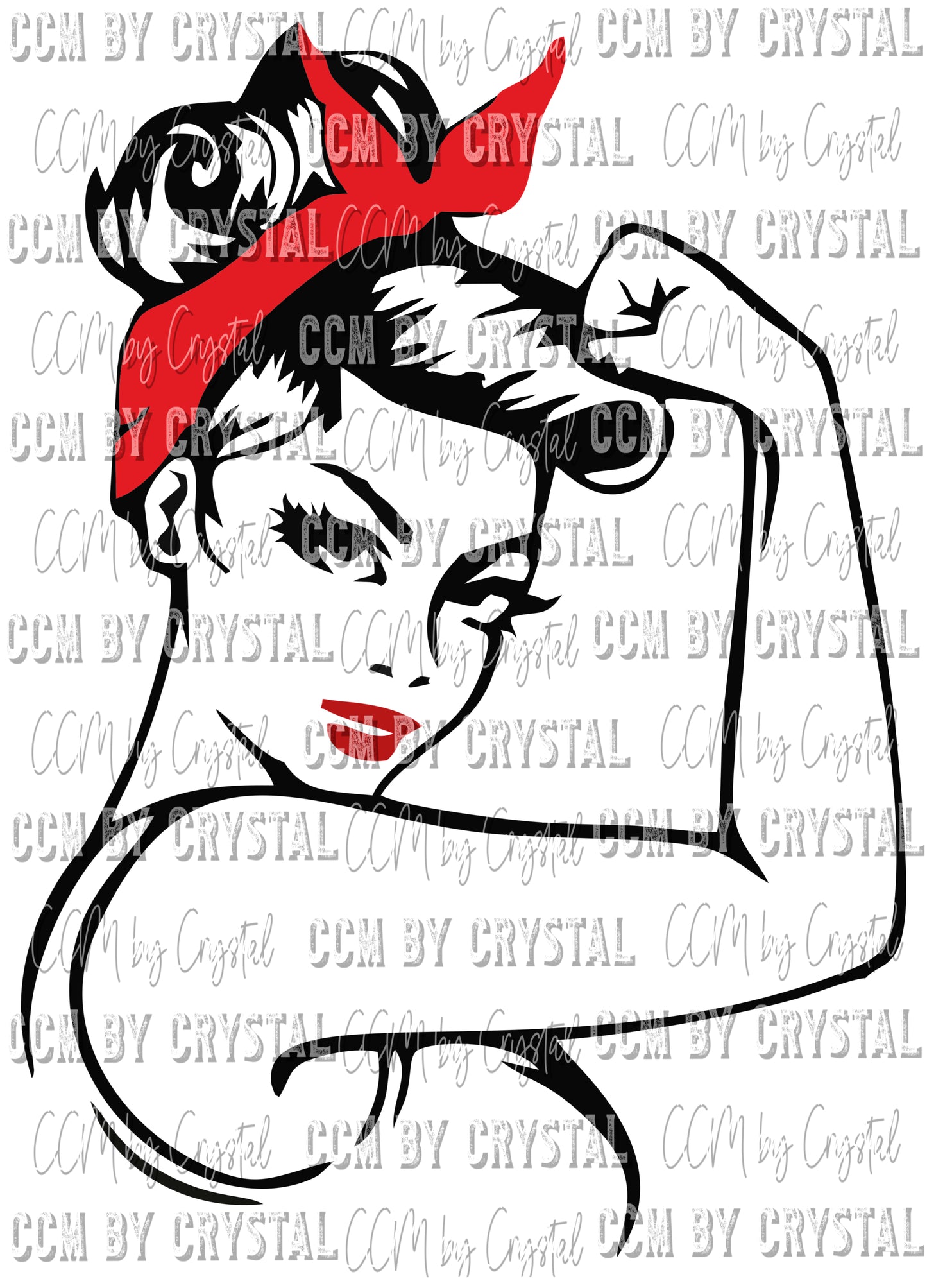 Rosie Ready to Press Transfer