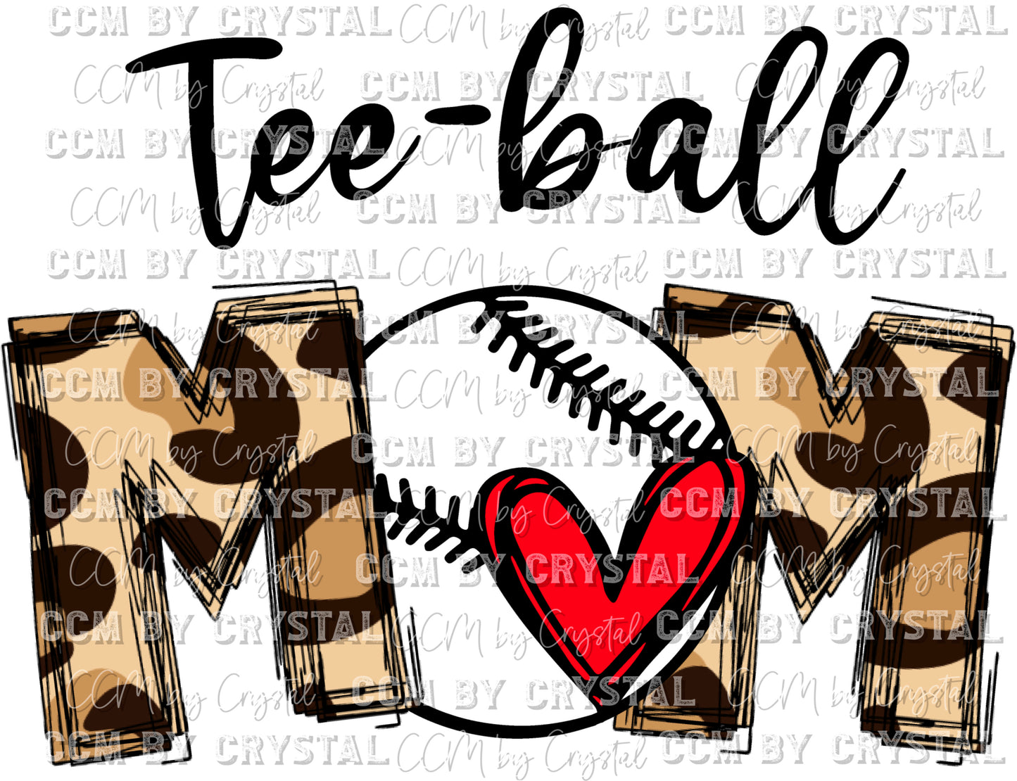 Tee-Ball Mom Ready to Press Transfer