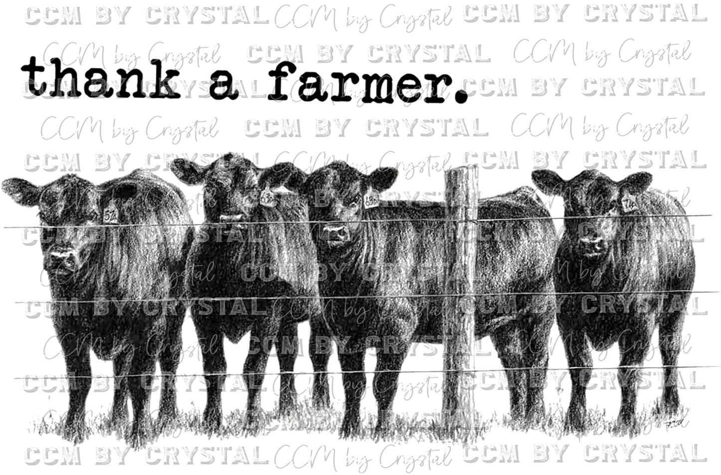 Thank a Farmer Ready to Press Transfer