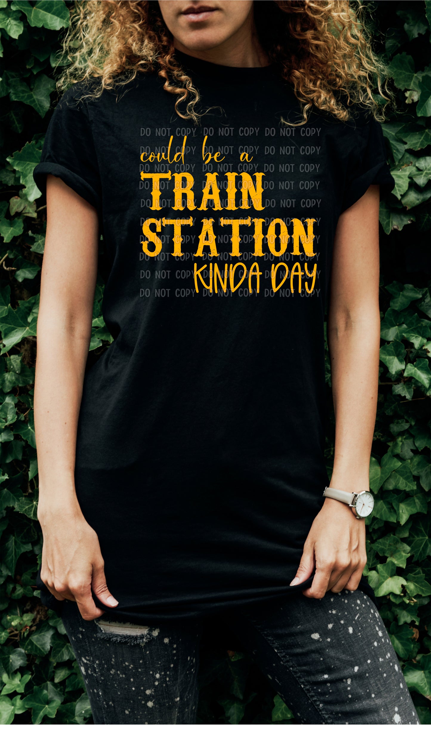 Could Be a Train Station Kinda Day PNG Digital Download