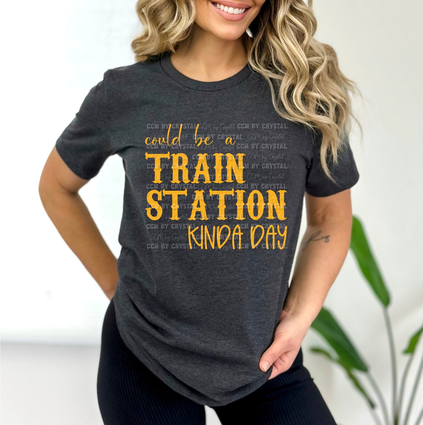Could Be a Train Station Kinda Day Ready to Press Transfer