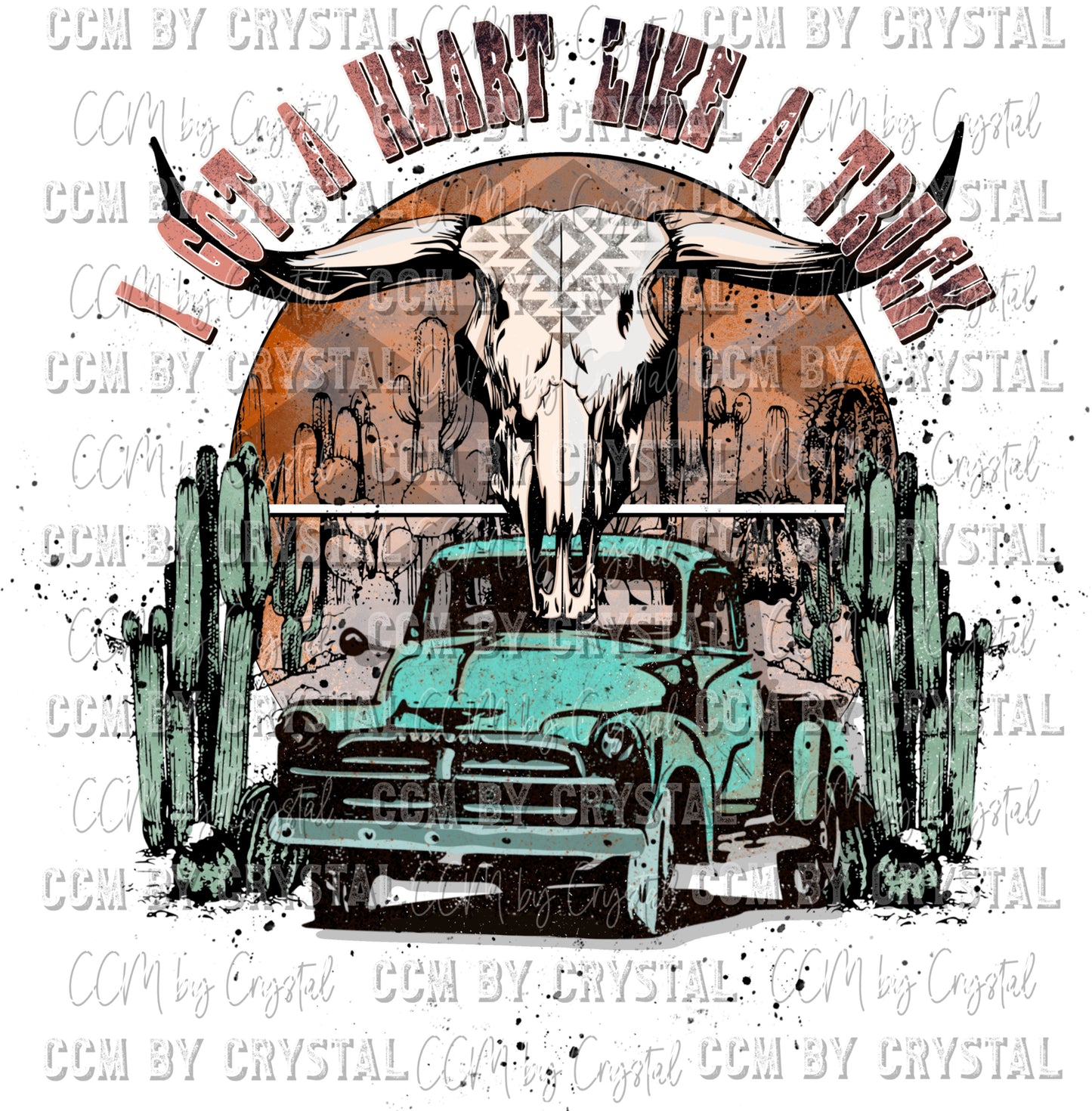 I Got a Heart Like a Truck Ready to Press Transfer