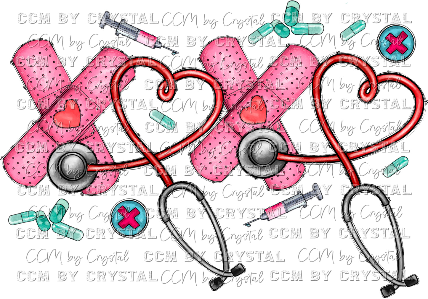 XOXO Nurse Ready to Press Transfer