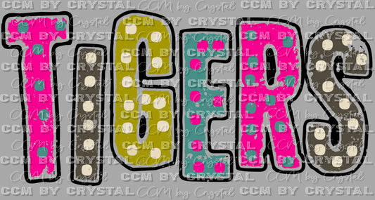 Tigers Ready to Press Transfer DTF Transfer Sublimation Transfer