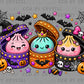 Faux Glitter Dumps Halloween Ready to Press Transfer DTF Transfer Sublimation Transfer