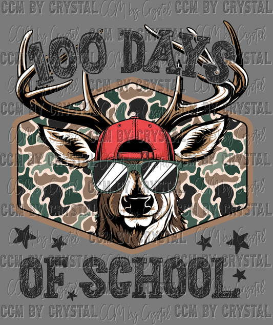 Buck 100 Days of School Ready to Press Instant Peel DTF Transfers Sublimation Transfers