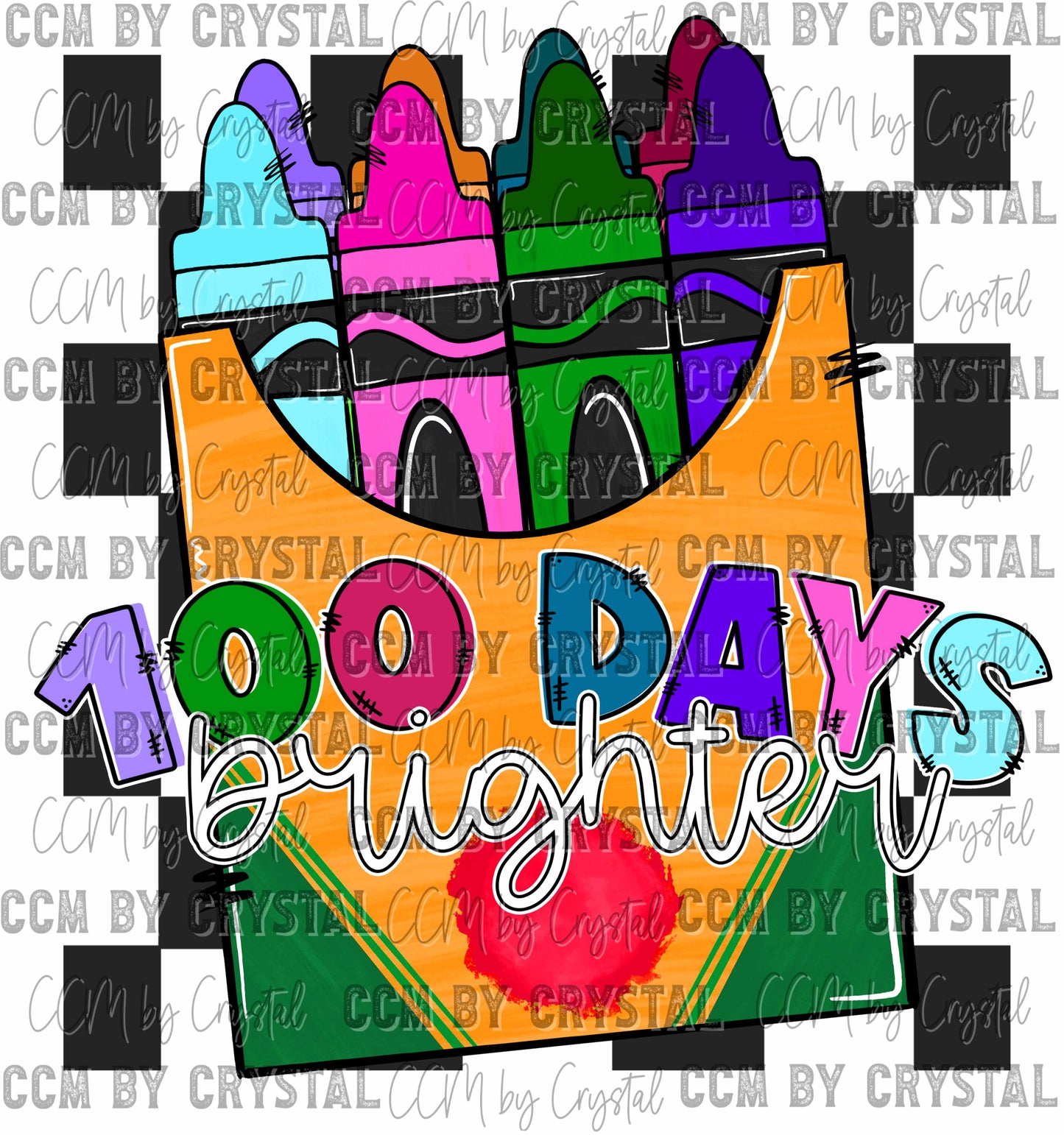 100 Days of School Ready to Press Transfer