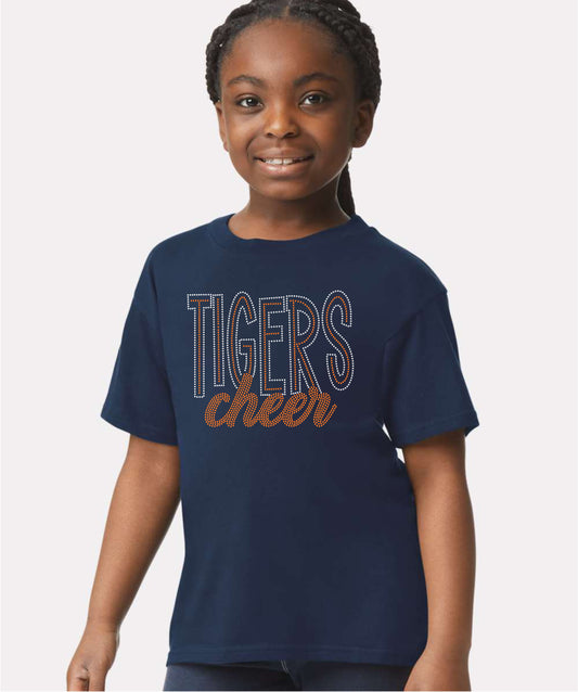 2026 Goliad Mini Cheer Camp Tigers Cheer T-Shirt