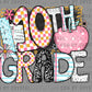 10th Grade Back to School Ready to Press Transfer DTF Transfer Sublimation Transfer