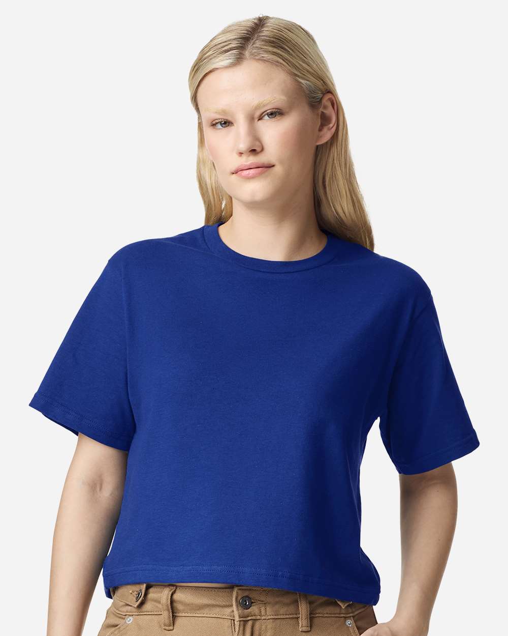 Pick your Mascot Cropped American Apparel T-Shirt