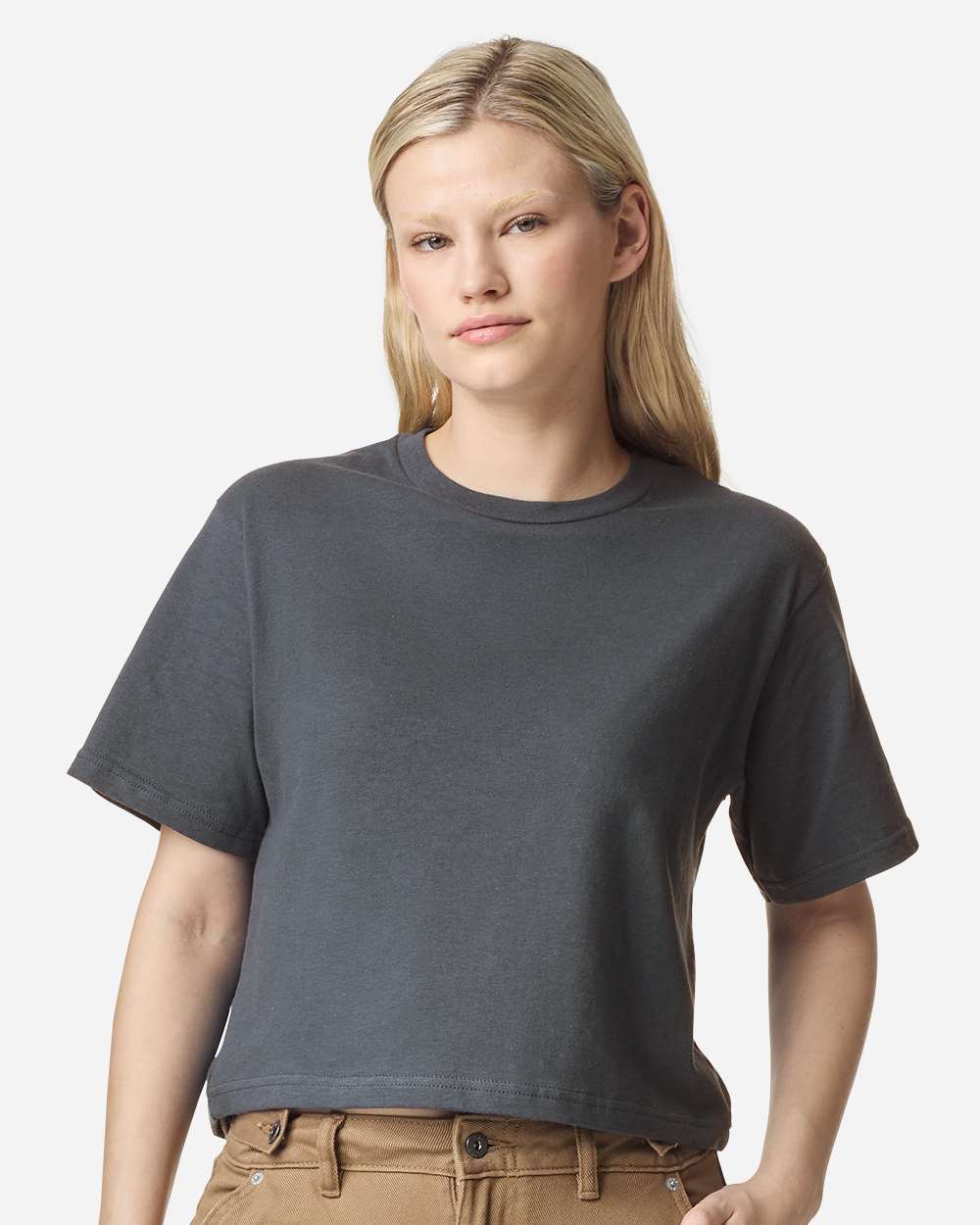 Pick your Mascot Cropped American Apparel T-Shirt