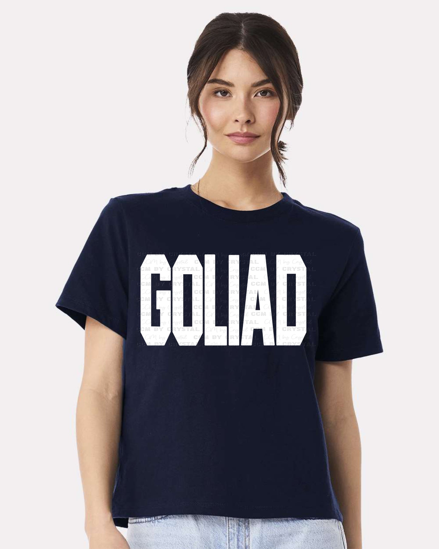 Goliad Tigers Cropped Bella & Canvas T-Shirt