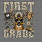First 1st Grade Camo Deer Back to School Ready to Press DTF Transfers Sublimation Transfers