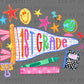 1st Grade Pennant Back to School Ready to Press DTF Transfers Sublimation Transfers