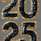 2025 Faux Sparkle New Year Ready to Press Transfer DTF Transfer Sublimation Transfer