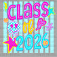 Class of 2026 Blue Ready to Press DTF Transfers Sublimation Transfers
