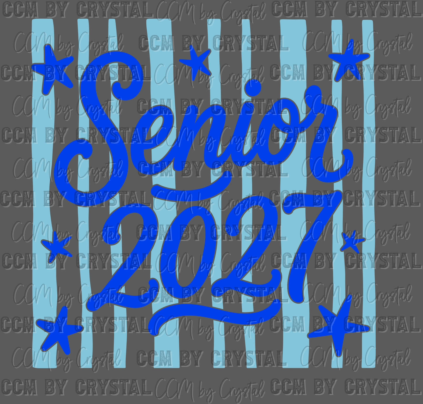 Senior 2027 Back to School Ready to Press DTF Transfers Sublimation Transfers