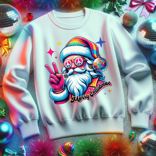 Santa Merry Christmas Ready to Press Transfer
