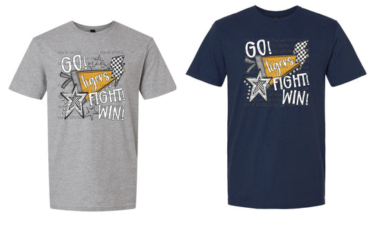 Gold Go Fight Win Goliad Tigers T Shirt