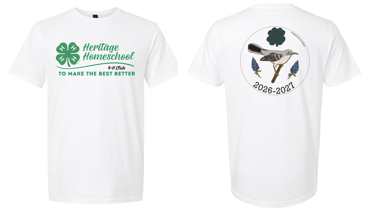 Heritage Homeschool 4-H T Shirt