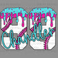 Personalized Baseball Name/Mascot and Ice Cream Drip Number Ready to Press Transfer DTF Transfer Sublimation Transfer