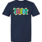 Toddler Colorful Tigers T-Shirt