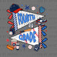 4th Fourth Grade Back to School Baseball Ready to Press DTF Transfers Sublimation Transfers